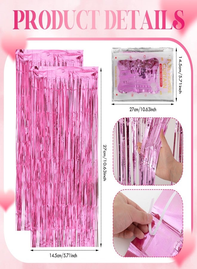 LaRandom 41 Pcs Sleepover Party Decorations, Pink Sleepover Birthday Party Balloons Banner for Girls, Cute Crown Moon Stars Foil Balloons Girls Slumber Pajama Princess Theme Decoration - Image 3